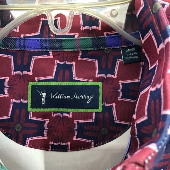 William Murray Women’s Golf Chip Shot Burgundy Pullover 1/4 Zip NWT Size Small - Picture 4 of 8